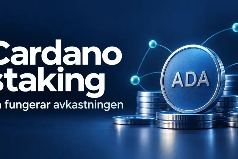 Cardano staking avkastning – så mycket kan du tjäna på att staka ADA